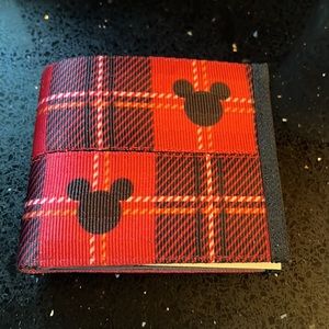 Mickey Harveys Plaid Wallet